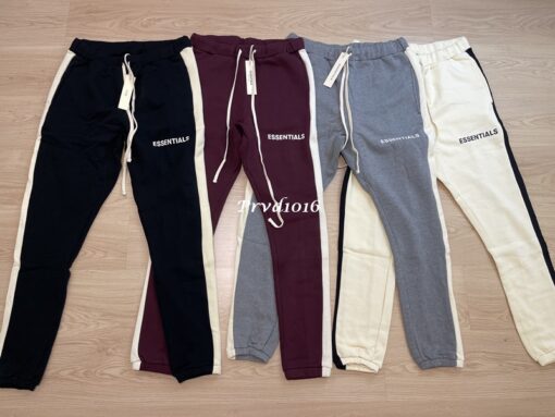 實拍 FOG Essentials 字母 logo 棉褲 長褲 棉長褲 縮口褲 休閒褲 褲子 Fear of God：圖片 6