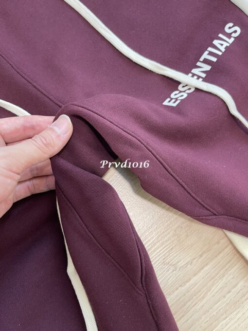 實拍 FOG Essentials 字母 logo 棉褲 長褲 棉長褲 縮口褲 休閒褲 褲子 Fear of God：圖片 13