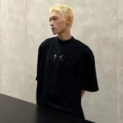 實拍 免運 Thug Club TC Basic 經典 logo 金屬 短袖 短T T恤 白T 黑T 素T Tee 韓國 克羅心
