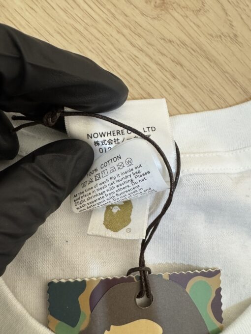 實拍 免運 A BATHING APE BAPE 猿人 大猿人 圖案 logo 短袖 短T T恤 素T 低調款 街頭風：圖片 9
