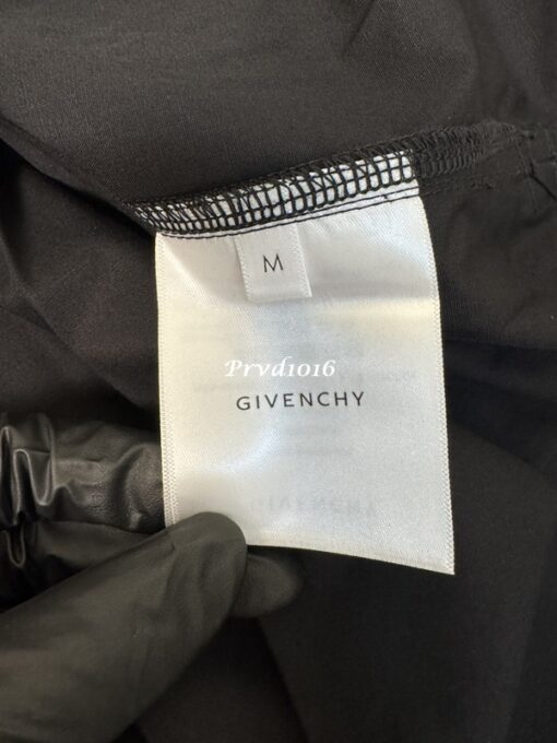 實拍 免運 法國 紀梵希 Givenchy GVC 前後 漸層 字母 logo 印花 短袖 襯衫 寬鬆 搭 短T T恤：圖片 15