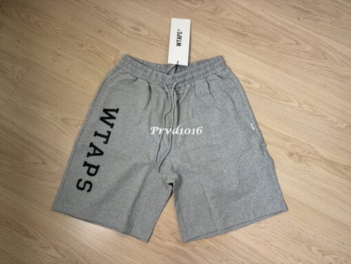實拍 免運 WTAPS 日本 潮牌 日潮 夏季 短褲 五分褲 運動褲 Logo 字母 印花 寬鬆 短褲 褲子 休閒褲 穿搭 潮流：圖片 9