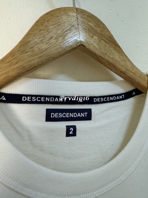 實拍 免運 日本 DESCENTDANT DCDT 鯨魚 日系 潮牌 重磅 寬鬆 短袖 logo 字母 2025 新款 短T T恤 穿搭 潮流：圖片 9