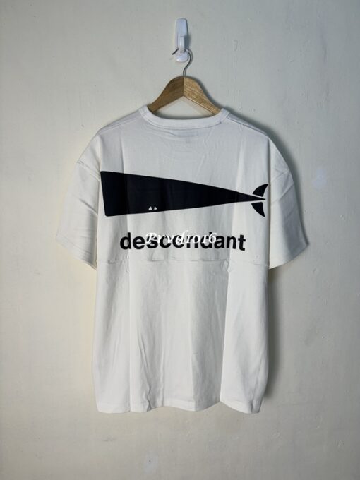 實拍 免運 日本 DESCENTDANT DCDT 鯨魚 日系 潮牌 重磅 寬鬆 短袖 logo 字母 2025 新款 短T T恤 穿搭 潮流：圖片 12