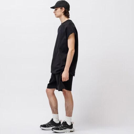 實拍 免運 日本 WTAPS 日系 潮牌 無袖 短袖 背心2025 新款 logo 字母 刺繡 寬鬆 短T T恤 穿搭 潮流 CityBoy：圖片 4