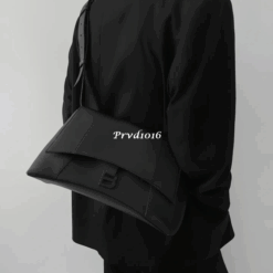 實拍 Balenciaga 巴黎世家 B扣 Downtown 包 沙漏包 小牛皮 磁吸扣 翻蓋包