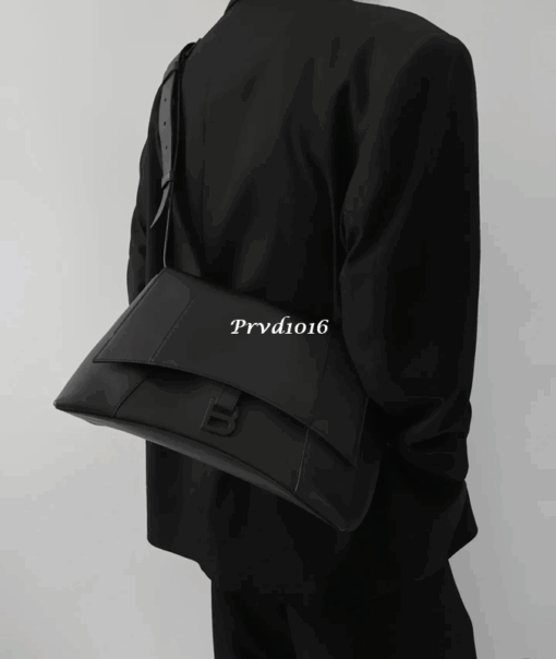 實拍 Balenciaga 巴黎世家 B扣 Downtown 包 沙漏包 小牛皮 磁吸扣 翻蓋包