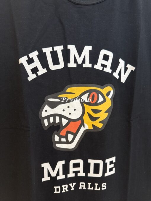 實拍 免運 Human Made 經典 動物系列 豹頭 印花 短袖 正面 logo 字母 背面 愛心 短T T恤 TEE 2025 新款：圖片 7