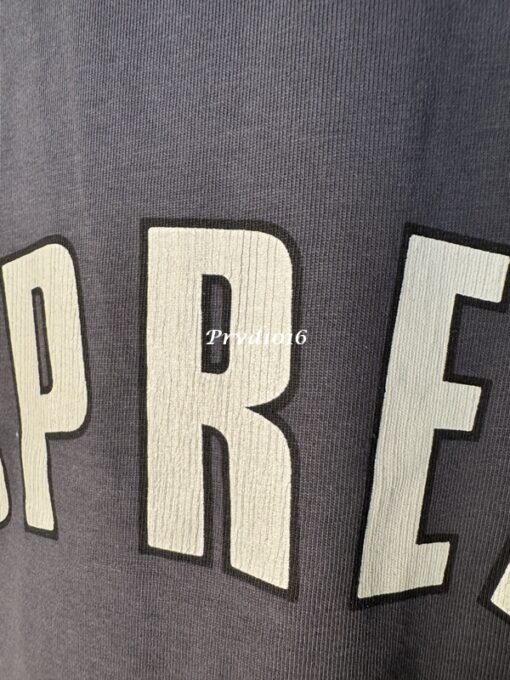 實拍 免運 Supreme 爆裂紋 logo 寬鬆 水洗 短袖 前後字母 短T T恤 黑色 藍色 米色 粉紅色：圖片 14