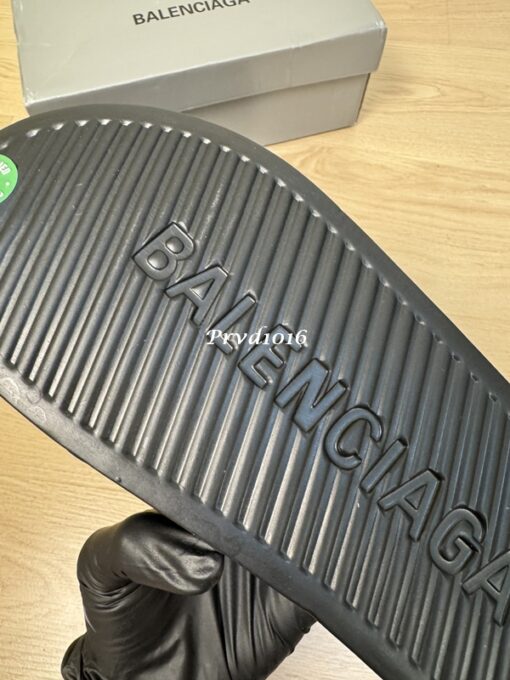 實拍 免運 Balenciaga 巴黎世家 Logo 字母 涼鞋 拖鞋 潮流 上課 逛街 運動 健身 出國 旅行：圖片 7