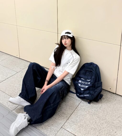 實拍免運 Human Made 後背包 雙肩包 軍事風 愛心 logo 印花 上課 逛街 旅行 打球 運動 健身：圖片 6