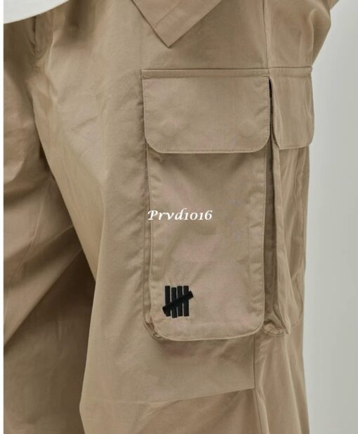 實拍 免運 UNDEFEATED 美牌 尼龍 透氣 多口袋 工作褲 柵欄 刺繡 logo 春夏款 長褲 褲子 百搭 潮流 上課 逛街 出國 旅行：圖片 4