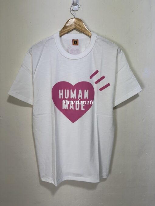 實拍 免運 Human Made 經典 糖果系列 彩色 愛心 印花 短袖 正面 logo 字母 背面 愛心 短T T恤 TEE 2025 新款：圖片 13