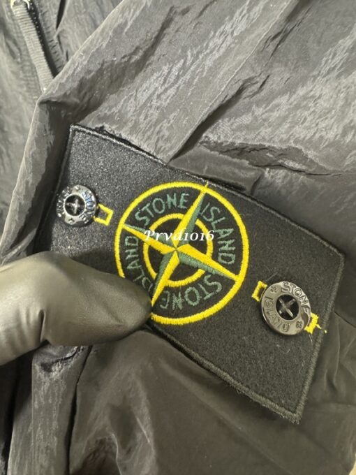 實拍 免運 Stone Island 石頭島 刺繡 徽章 logo 薄外套 金屬工業風 春夏款 夾克外套 防潑水 夾克：圖片 15