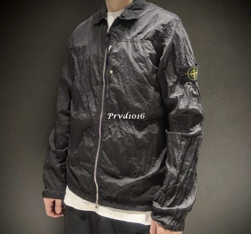 實拍 免運 Stone Island 石頭島 刺繡 徽章 logo 薄外套 金屬工業風 春夏款 夾克外套 防潑水 夾克