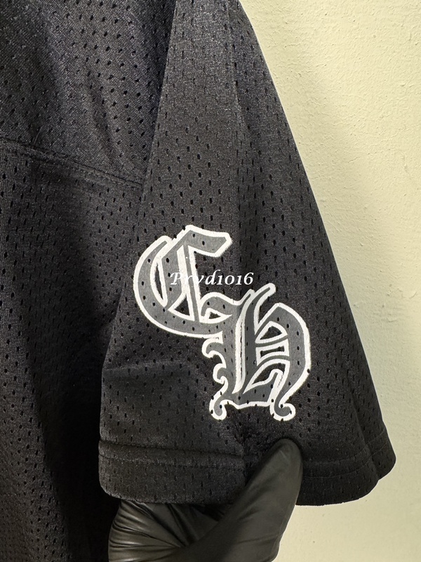 實拍 免運 法國 克羅心 logo 印花 雙層網眼 球衣 冰肌 短袖 短T T恤 上衣 套裝:圖片 8