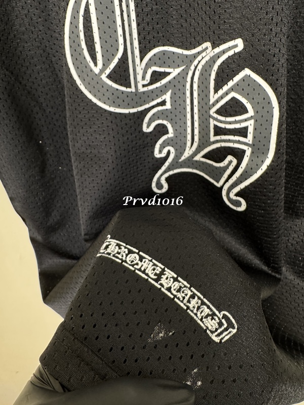 實拍 免運 法國 克羅心 logo 印花 雙層網眼 球衣 冰肌 短袖 短T T恤 上衣 套裝:圖片 15