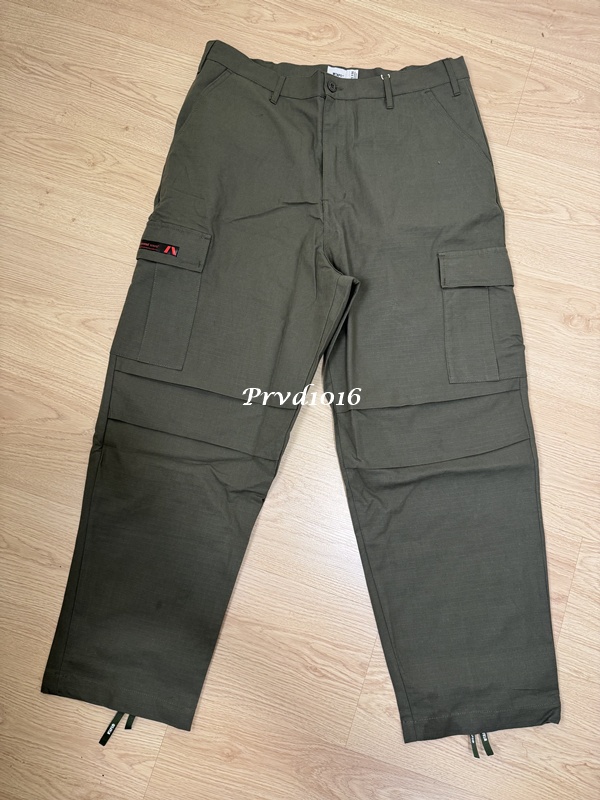 實拍 免運 WTAPS 日本 潮牌 日潮 工裝褲 長褲 工作褲 休閒褲 Logo 字母 印花 寬鬆 褲子 穿搭 潮流 逛街 出國:圖片 8