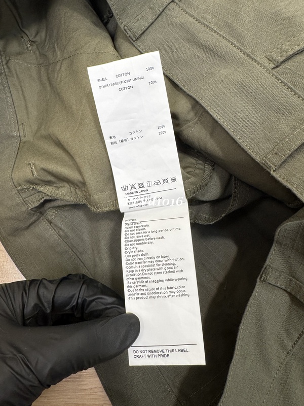 實拍 免運 WTAPS 日本 潮牌 日潮 工裝褲 長褲 工作褲 休閒褲 Logo 字母 印花 寬鬆 褲子 穿搭 潮流 逛街 出國:圖片 15