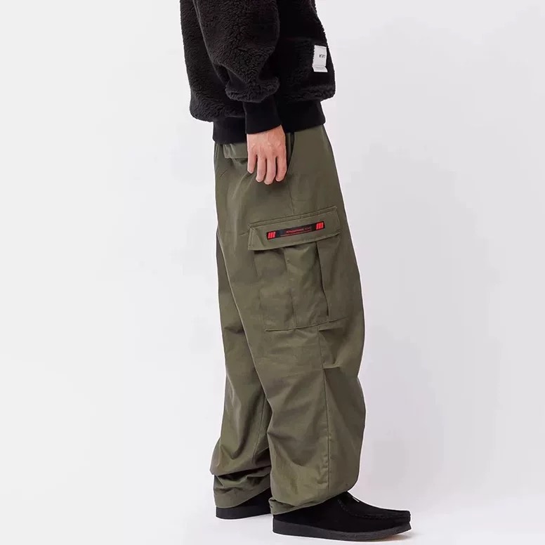 實拍 免運 WTAPS 日本 潮牌 日潮 工裝褲 長褲 工作褲 休閒褲 Logo 字母 印花 寬鬆 褲子 穿搭 潮流 逛街 出國