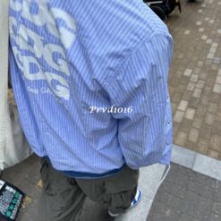 實拍 免運 日本 CDG  LOGO 條紋 教練外套 外套 風衣 夾克 城市穿搭 街頭風 必收單品 時尚感 川久保玲