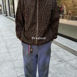 Alternative view of 實拍 免運 美牌 Supreme 豹紋 滿版 外套 連帽外套 拉鍊外套 街頭 潮流 流行 潮牌 情侶裝 男女同款 上衣