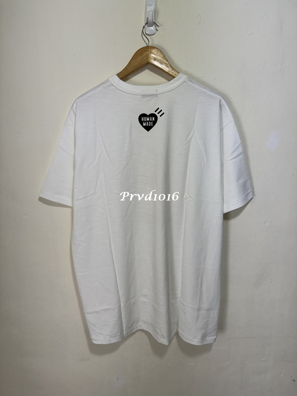 實拍 免運 Human Made 經典 動物系列 愛心 老虎 短袖 正面 logo 字母 老虎頭 背面 愛心 印花 短T T恤 TEE 2025 新款:圖片 20