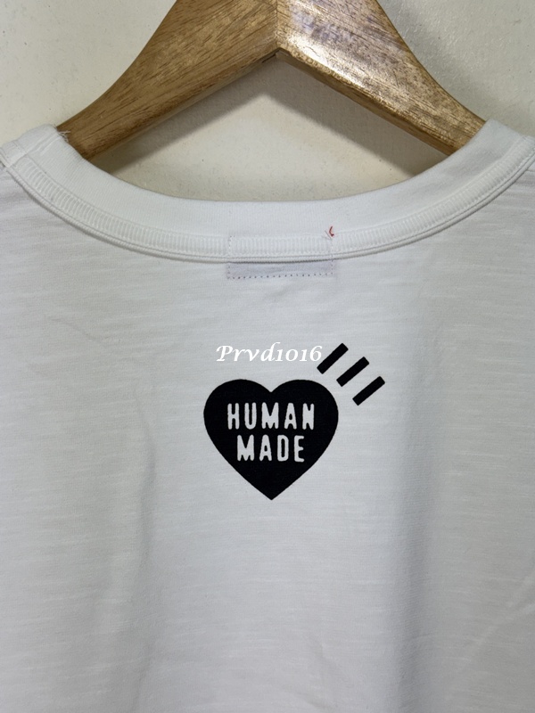 實拍 免運 Human Made 經典 動物系列 愛心 老虎 短袖 正面 logo 字母 老虎頭 背面 愛心 印花 短T T恤 TEE 2025 新款:圖片 21