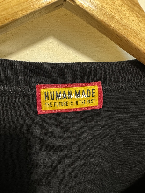 實拍 免運 Human Made 經典 動物系列 愛心 老虎 短袖 正面 logo 字母 老虎頭 背面 愛心 印花 短T T恤 TEE 2025 新款:圖片 5