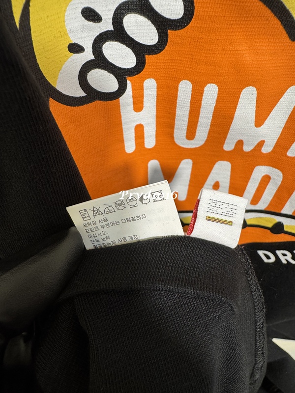 實拍 免運 Human Made 經典 動物系列 愛心 老虎 短袖 正面 logo 字母 老虎頭 背面 愛心 印花 短T T恤 TEE 2025 新款:圖片 7