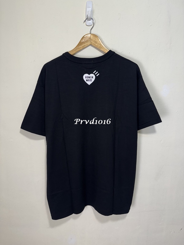 實拍 免運 Human Made 經典 動物系列 愛心 老虎 短袖 正面 logo 字母 老虎頭 背面 愛心 印花 短T T恤 TEE 2025 新款:圖片 11