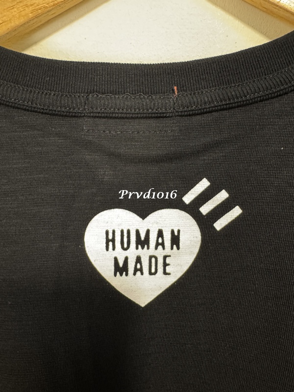 實拍 免運 Human Made 經典 動物系列 愛心 老虎 短袖 正面 logo 字母 老虎頭 背面 愛心 印花 短T T恤 TEE 2025 新款:圖片 12