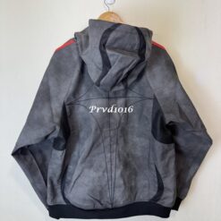 實拍 免運 韓系潮流 TC × ad 聯名 外套 連帽拉鍊外套 機能 拼接 麂皮 質感 三線 設計 Oversize 寬鬆剪裁 CITYBOY 風格 美式 街頭 狠款 男女同款 韓國克羅心：圖片 21