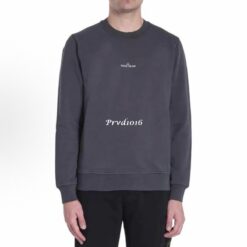 實拍 免運 義大利 STONE ISLAND 石頭島 指南針 背後 大圖 logo 大學T 長袖 圓領 衛衣 水洗做舊 精品 上衣 CITYBOY風格 情侶款 潮流穿搭:圖片 6