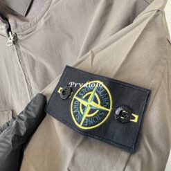 實拍 免運 義大利 STONE ISLAND 石頭島 徽章 立領 機能 夾克 外套 工裝外套 風衣外套 城市機能 CITYBOY風格 街頭 時尚 潮流：圖片 4