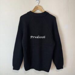 實拍免運 美牌 Supreme Box logo 刺繡 長袖 Polo 毛衣 美式潮流 時尚穿搭 寬鬆風 CITYBOY 男女同款 黑色：圖片 14