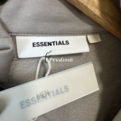 實拍 免運 FOG Fear Of God ESSENTIALS 立領外套 拉鍊外套 運動外套 套裝 寬鬆版型 Cityboy 高街風 男女同款 街頭 時尚 潮流 穿搭：圖片 13