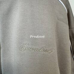 實拍 免運 FOG Fear Of God ESSENTIALS 立領外套 拉鍊外套 運動外套 套裝 寬鬆版型 Cityboy 高街風 男女同款 街頭 時尚 潮流 穿搭：圖片 17