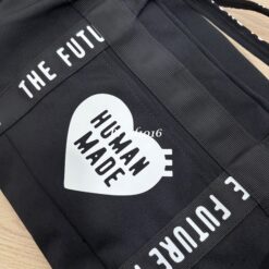 實拍 免運 HUMAN MADE 經典愛心 Duffle Bag 波士頓包 旅行包 旅行袋 手提包 斜背包 大容量 機能尼龍 日本潮流 球袋：圖片 10