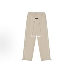 實拍 免運 FOG Fear Of God ESSENTIALS 棉褲 直筒 長褲 褲子 運動褲 套裝 寬鬆版型 Cityboy 高街風 男女同款 街頭 時尚 潮流 穿搭：圖片 7
