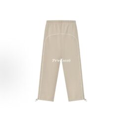 實拍 免運 FOG Fear Of God ESSENTIALS 棉褲 直筒 長褲 褲子 運動褲 套裝 寬鬆版型 Cityboy 高街風 男女同款 街頭 時尚 潮流 穿搭：圖片 8