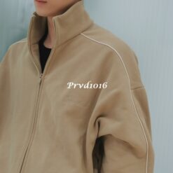 Alternative view of 實拍 免運 FOG Fear Of God ESSENTIALS 立領外套 拉鍊外套 運動外套 套裝 寬鬆版型 Cityboy 高街風 男女同款 街頭 時尚 潮流 穿搭