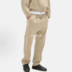 實拍 免運 FOG Fear Of God ESSENTIALS 棉褲 直筒 長褲 褲子 運動褲 套裝 寬鬆版型 Cityboy 高街風 男女同款 街頭 時尚 潮流 穿搭