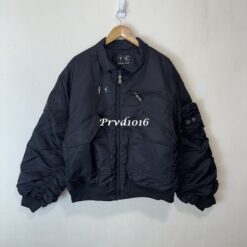 實拍 免運 韓系潮流 TC Thug Club MA-1 空軍外套 飛行外套 軍裝夾克 短版寬鬆 飛行員夾克 CITYBOY 復古美式 韓國克羅心：圖片 7