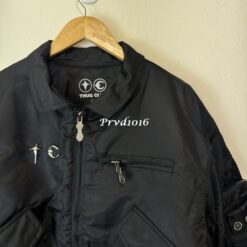 實拍 免運 韓系潮流 TC Thug Club MA-1 空軍外套 飛行外套 軍裝夾克 短版寬鬆 飛行員夾克 CITYBOY 復古美式 韓國克羅心：圖片 8