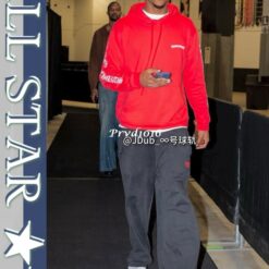 實拍 免運 Chrome Hearts 克羅心 紅色 logo CH 字母 連帽 帽T 經典字體 手臂滿版 美式潮流 男女可穿