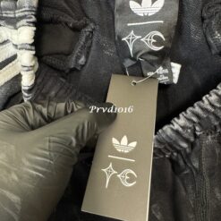 實拍 免運 TC THUG CLUB adidas originals 聯名 TEAMGEIST 運動長褲 水洗做舊 寬鬆剪裁 暗黑機能 套裝 褲子 男女同款：圖片 12