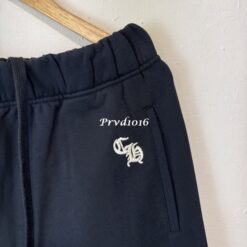 實拍 免運 克羅心 Chrome Hearts 刺繡字體 長褲 棉褲 長褲 直筒褲 棉長褲 街頭高街 美式暗黑 哥德字體 休閒褲 運動褲 CITYBOY 百搭狠貨：圖片 10