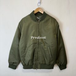 實拍 免運 FOG Fear Of God 空軍外套 MA-1 飛行外套 夾克 軍綠 防風 保暖 街頭 潮流 時尚 Cityboy 寬鬆版型 秋冬必備 ESSENTIALS:圖片 5