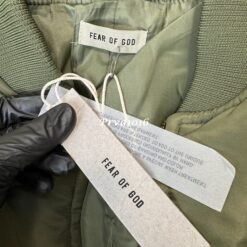 實拍 免運 FOG Fear Of God 空軍外套 MA-1 飛行外套 夾克 軍綠 防風 保暖 街頭 潮流 時尚 Cityboy 寬鬆版型 秋冬必備 ESSENTIALS:圖片 6